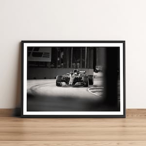 Mercedes AMG Petronas Lewis Hamilton Formula 1 Art Print