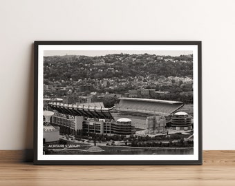 Acrisure Stadium Print: Pittsburgh Steelers NFL Football Photo