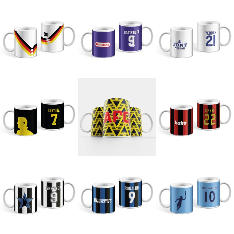 MOTM Retro Football Mugs