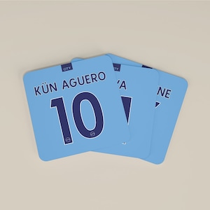 City Legends Football Coasters - Set of 4