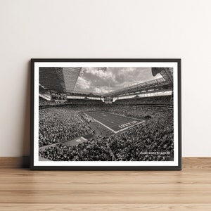 Hard Rock Stadium Print: Miami Dolphins NFL Football Art
