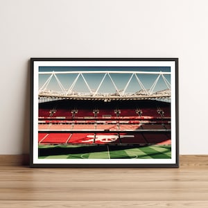 Emirates Stadium Art Print: Arsenal Football Club Home Decor