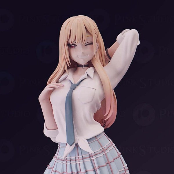 Marin-Kitagawa ( My-Dress-Up-Darling Fan Art)  /Resin scale model for assembling and painting or ready to collect