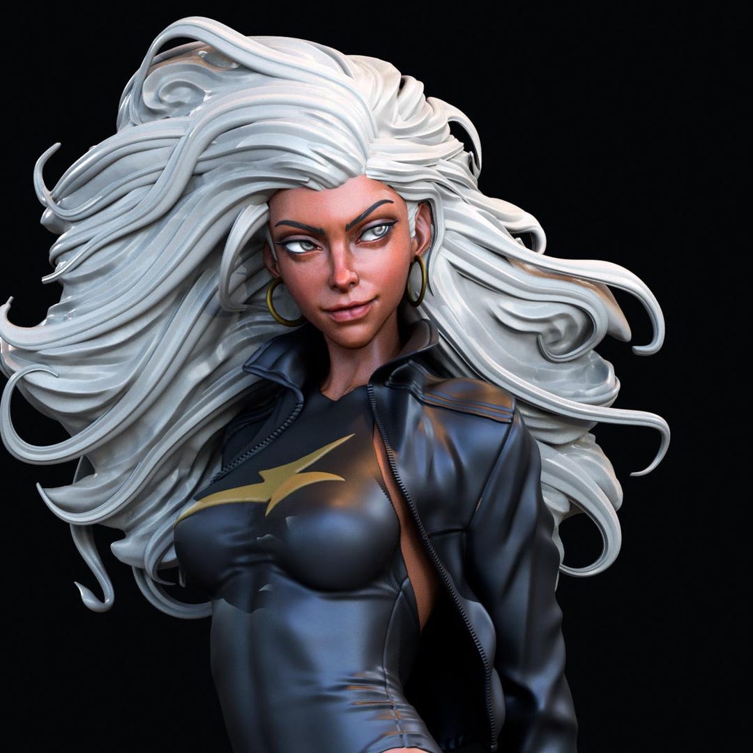 Storm XMEN Fan Art/resin Scale Model for Assembling and Painting or ...