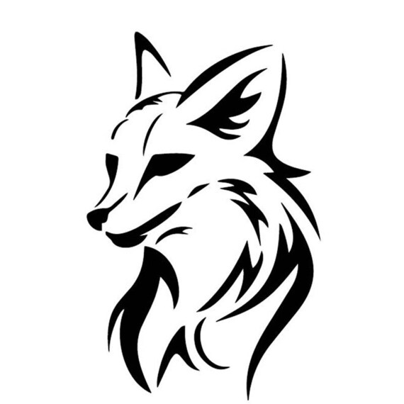Fox decal stickers deals