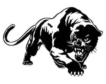 Calcomanía Panther/Pegatinas de vinilo y calcomanías para automóvil/Calcomanía de vinilo/Pegatina para computadora portátil/Pegatina para parachoques