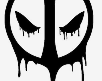 Deadpool Decal/Vinyl stickers& decals for cars/Vinyl Decal/Laptop sticker/Bumper sticker