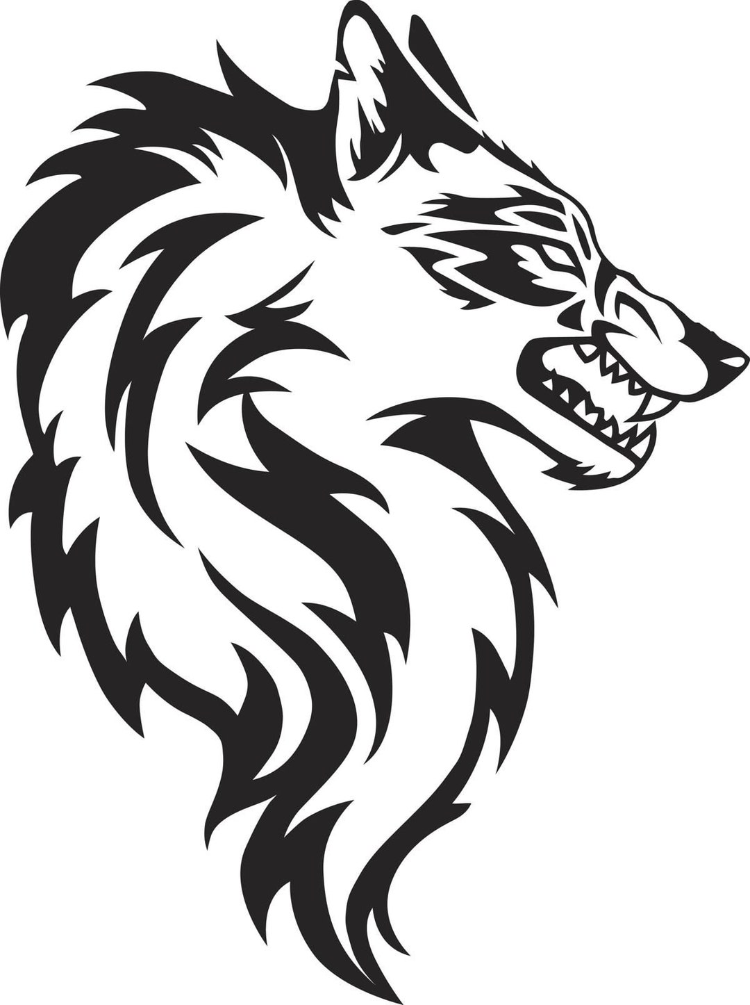 Wolf Decal/vinyl Stickers& Decals for Cars/vinyl Decal/laptop Sticker