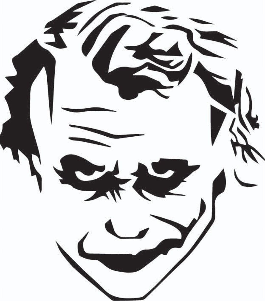 Joker Decal/vinyl Stickers& Decals for Cars/vinyl Decal/laptop Etsy