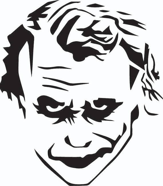 Joker decal sale