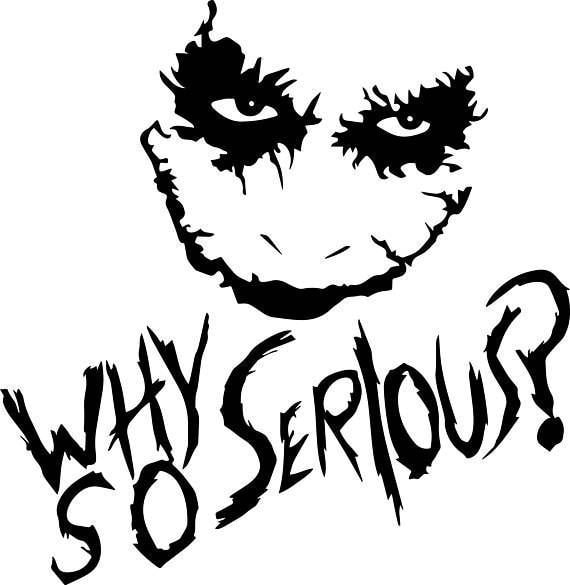 Joker decal Auto Sticker.Vinyl Decal.Car stickers en decals. Laptop sticker Sticker pakket