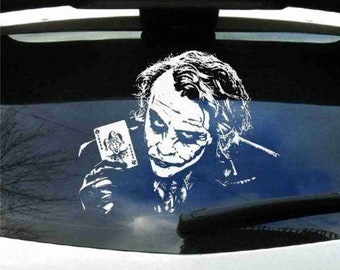 Joker window decal deals