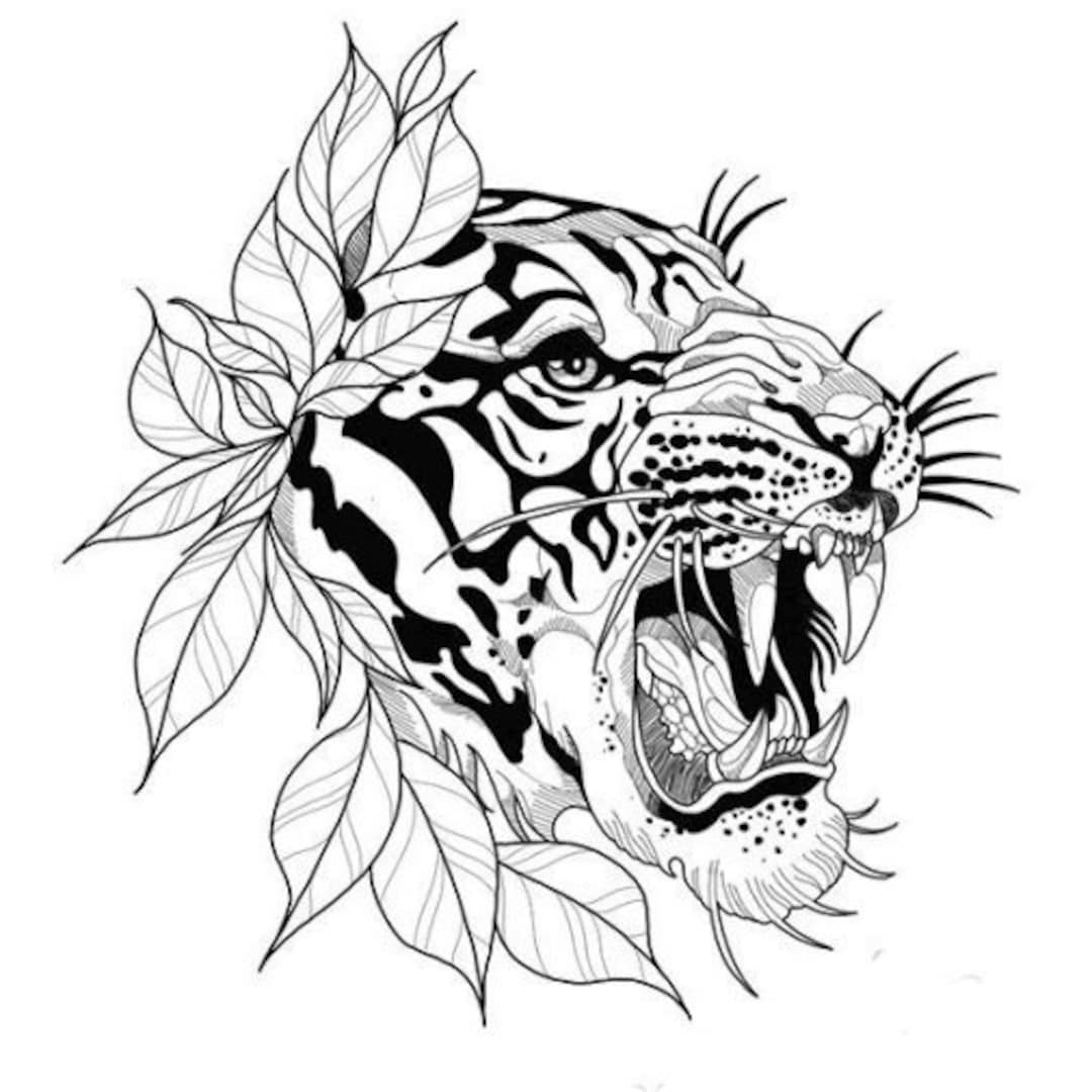 Tiger Decal/vinyl Stickers& Decals for Cars/vinyl Decal/laptop Sticker