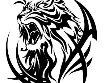 Tiger Decal/Vinyl stickers& decals for cars/Vinyl Decal/Laptop sticker/Bumper sticker