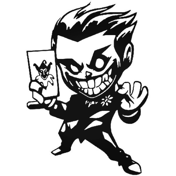 Finest Folia - Adesivo Joker, 10 X 7 Cm, Con Scritta In - Foto 9