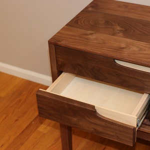 Gossip Bench/Entry Bench Mid Century Modern Style immagine 6