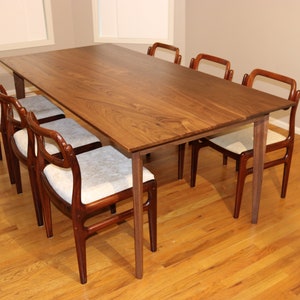 Custom made Mid Century Modern Style Dining Table