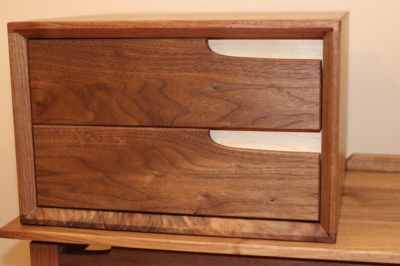 Gossip Bench/Entry Bench Mid Century Modern Style immagine 5