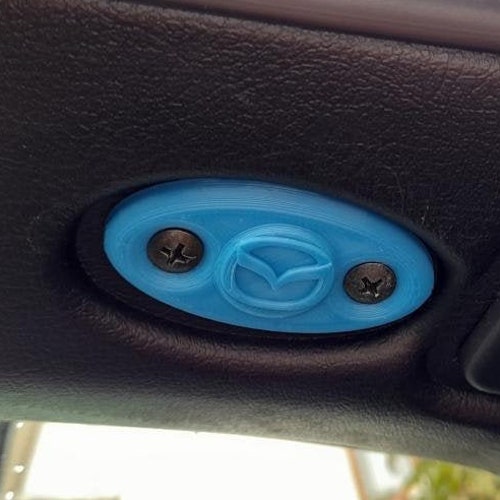 Mazda Miata Sun Visor Removal Block Blank Plates NA NB Delete Etsy