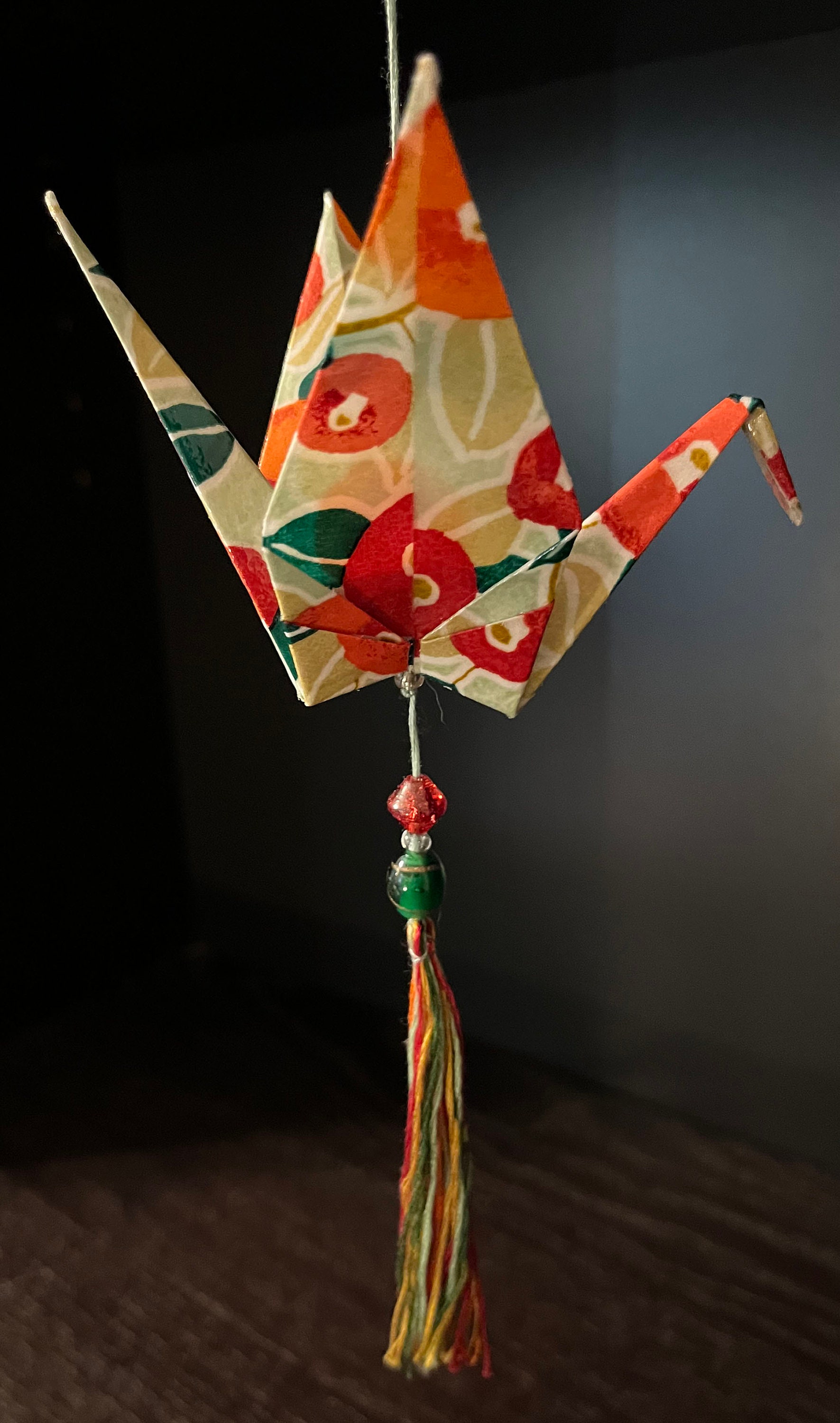 Origami Crane Ornament, Home Decor Ornament - Etsy