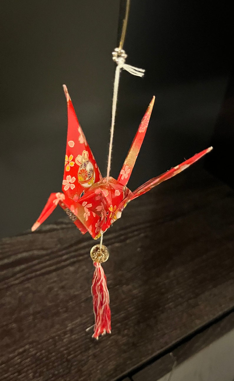 Origami Crane Ornament - Etsy