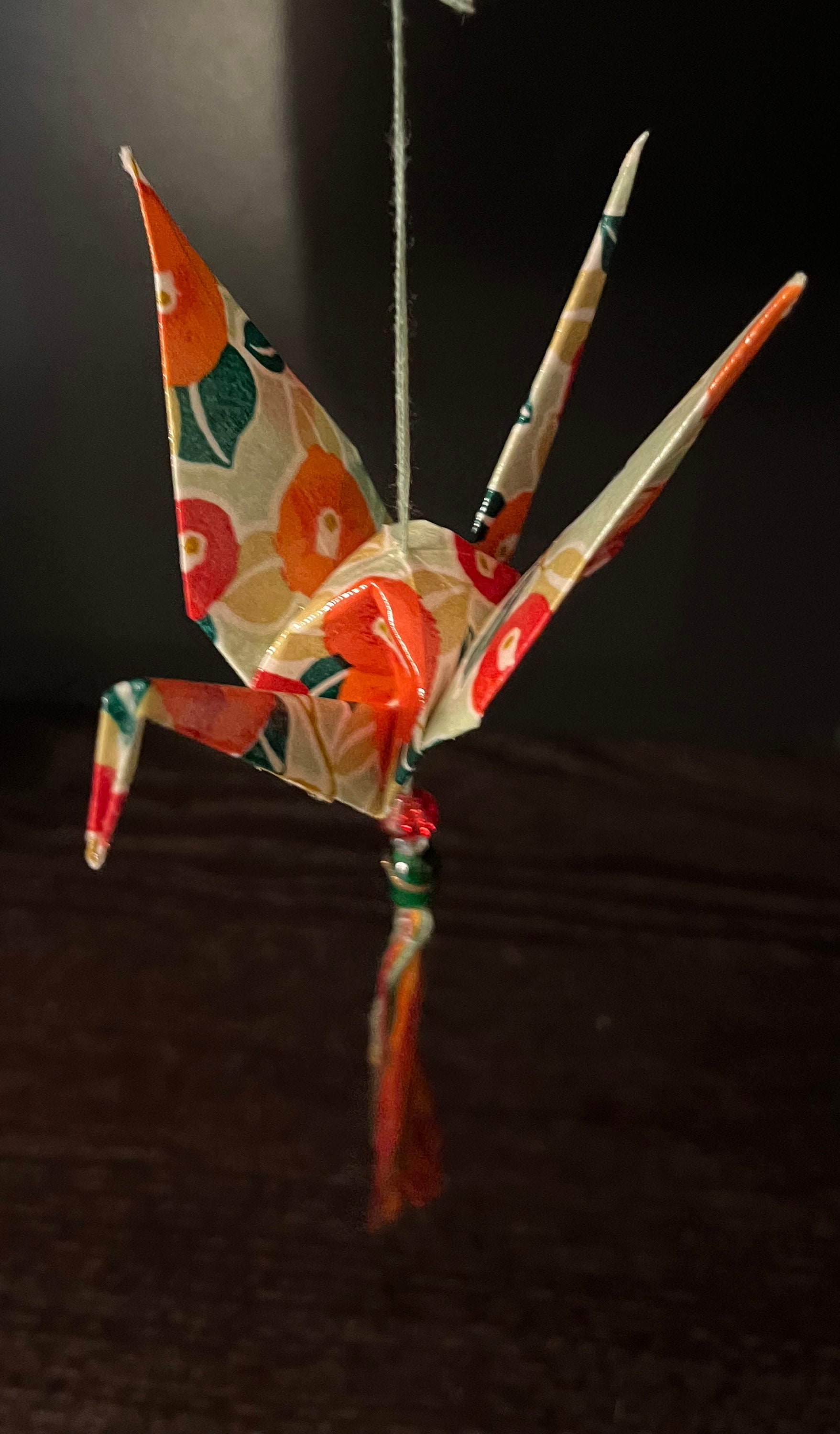 Origami Crane Ornament Home Decor Ornament - Etsy