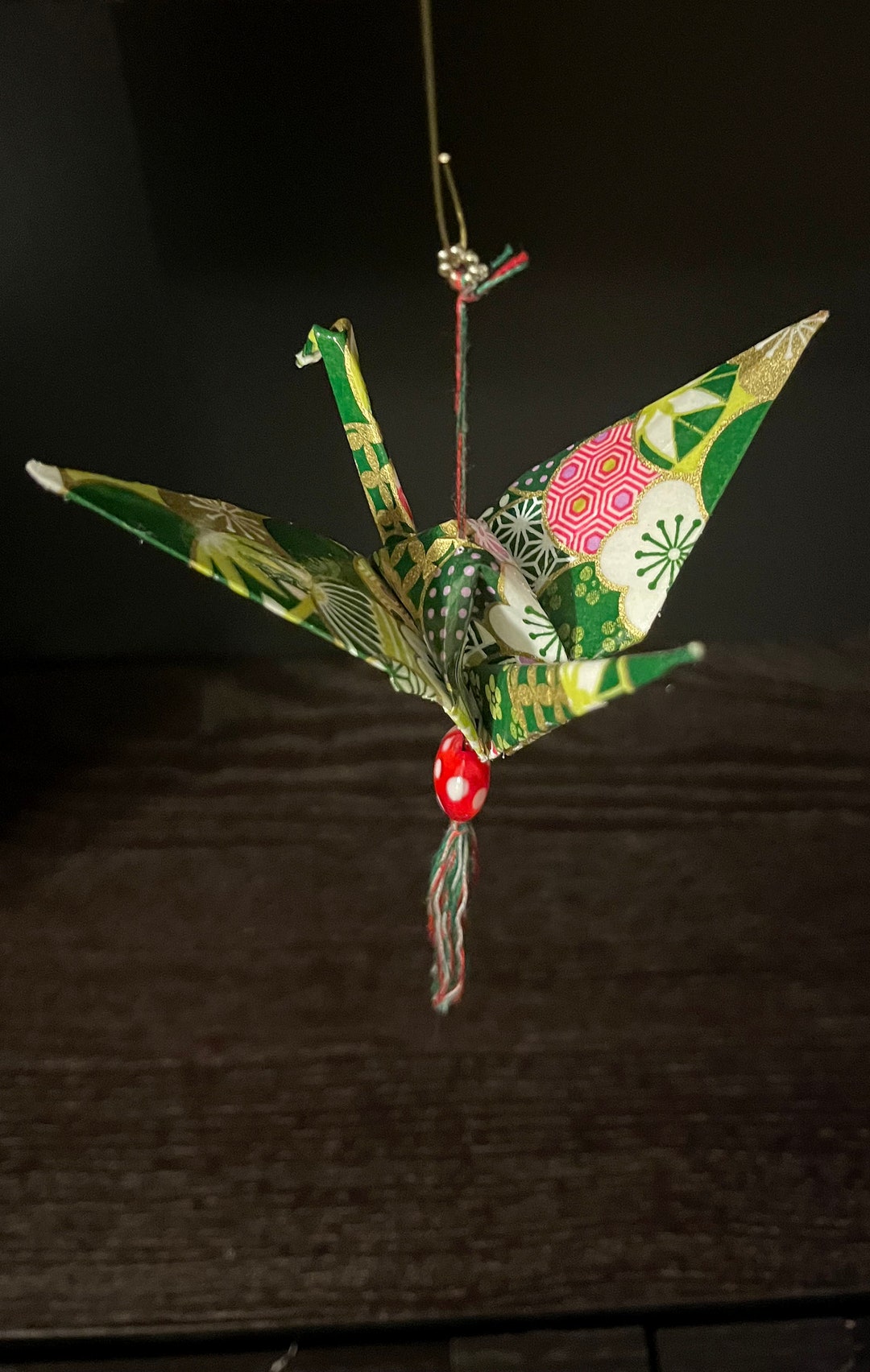 Origami Crane Ornament - Etsy
