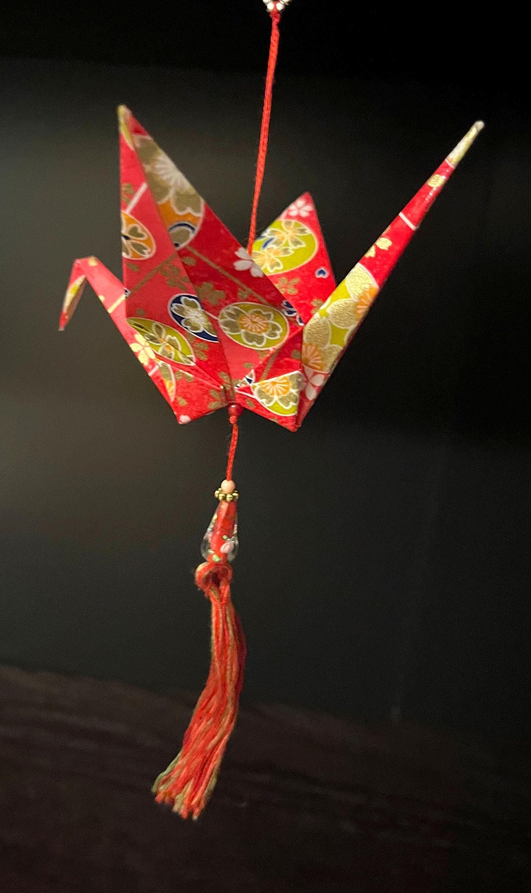 Origami Crane Ornament - Etsy