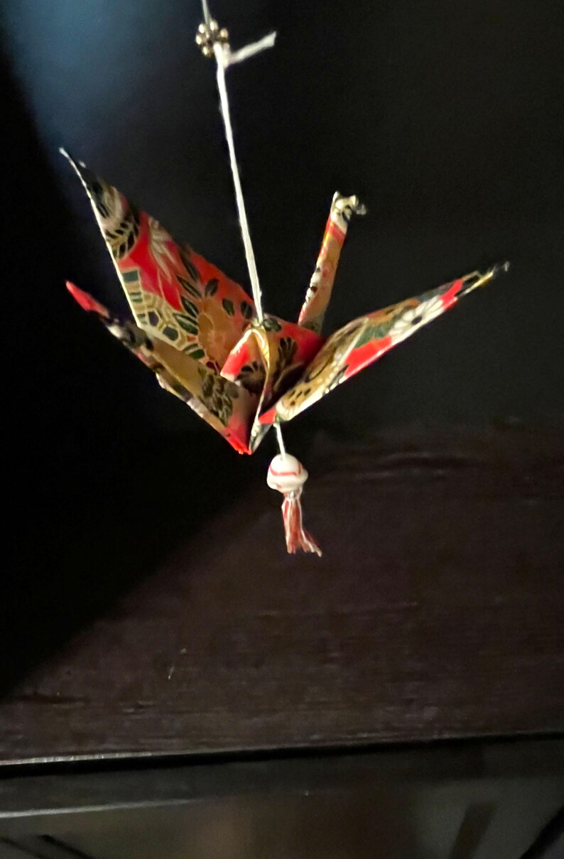 Origami Crane Ornament - Etsy