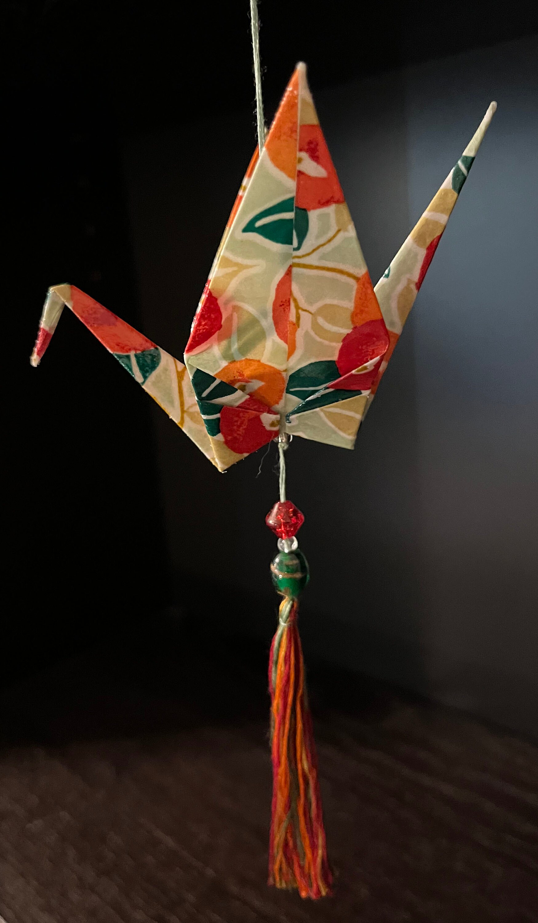 Origami Crane Ornament, Home Decor Ornament - Etsy