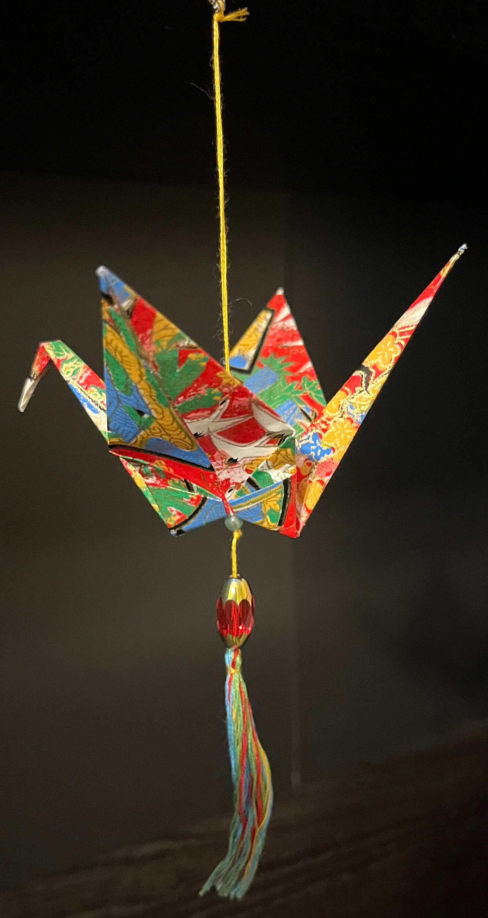 Origami Crane Ornament - Etsy