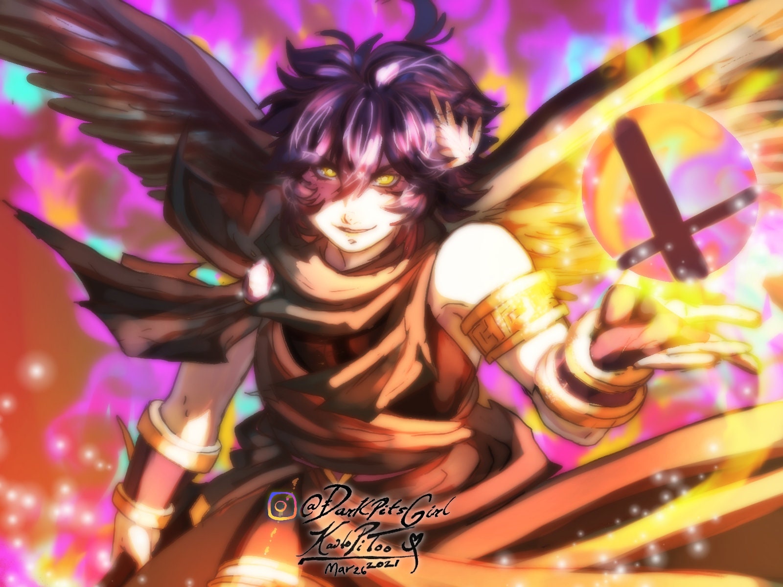 Dark pit kid icarus
