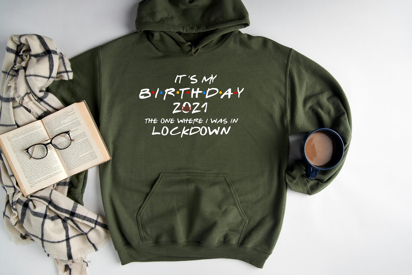It's My Birthday Hoodie Custom Name Custom Message Gift Etsy