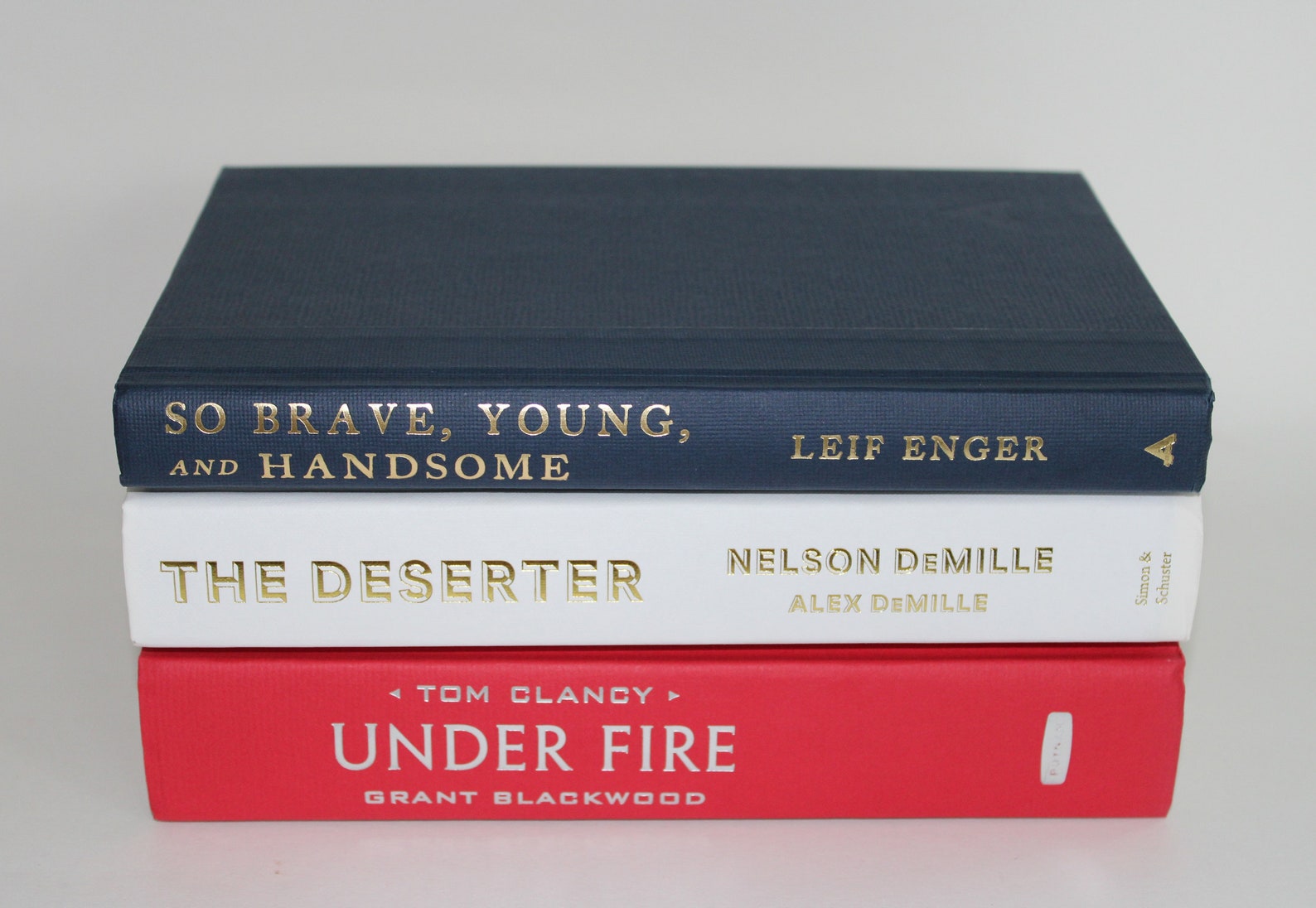 Red White and Blue Books Decorative Books Stagings Books Etsy