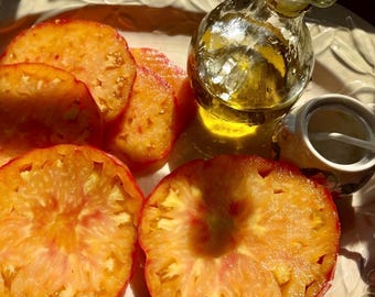 Pineapple Tomato - RARE heirloom 8 seeds