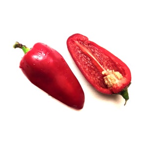 Lipstick Sweet Pepper - heirloom 20 seeds