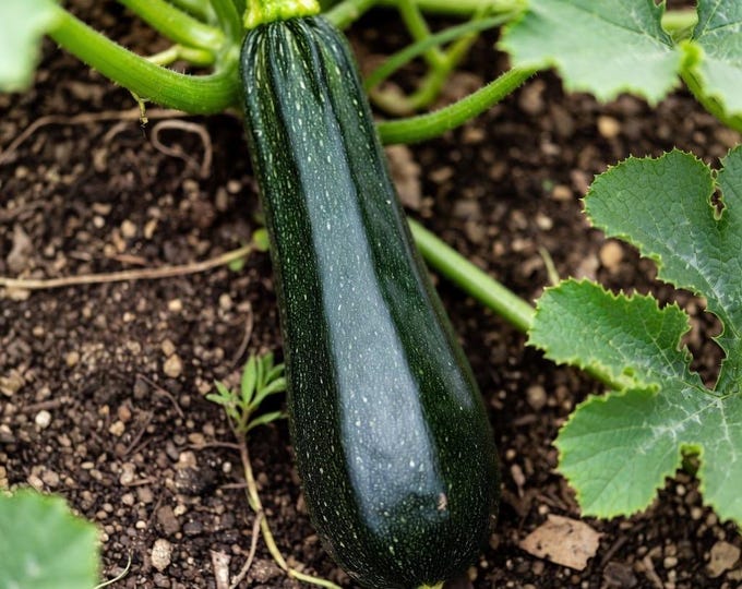 Black Beauty Zucchini - heirloom 15 seeds