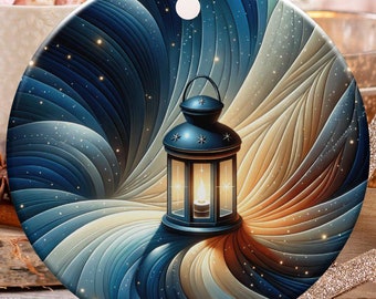 Lanterna ornamentale, decorazione lanterna notte stellata, portacandele stravagante, lanterna celeste, regalo lanterna romantica, decorazione luce stellata