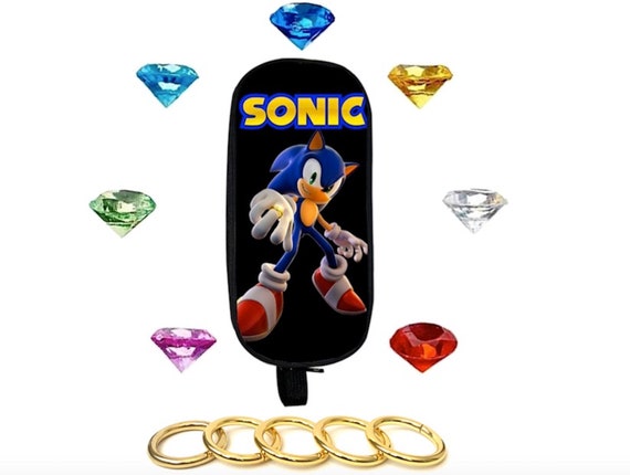 Sonic The Hedgehog Sonic 5 Action Figure Light Up Chaos Emeralds