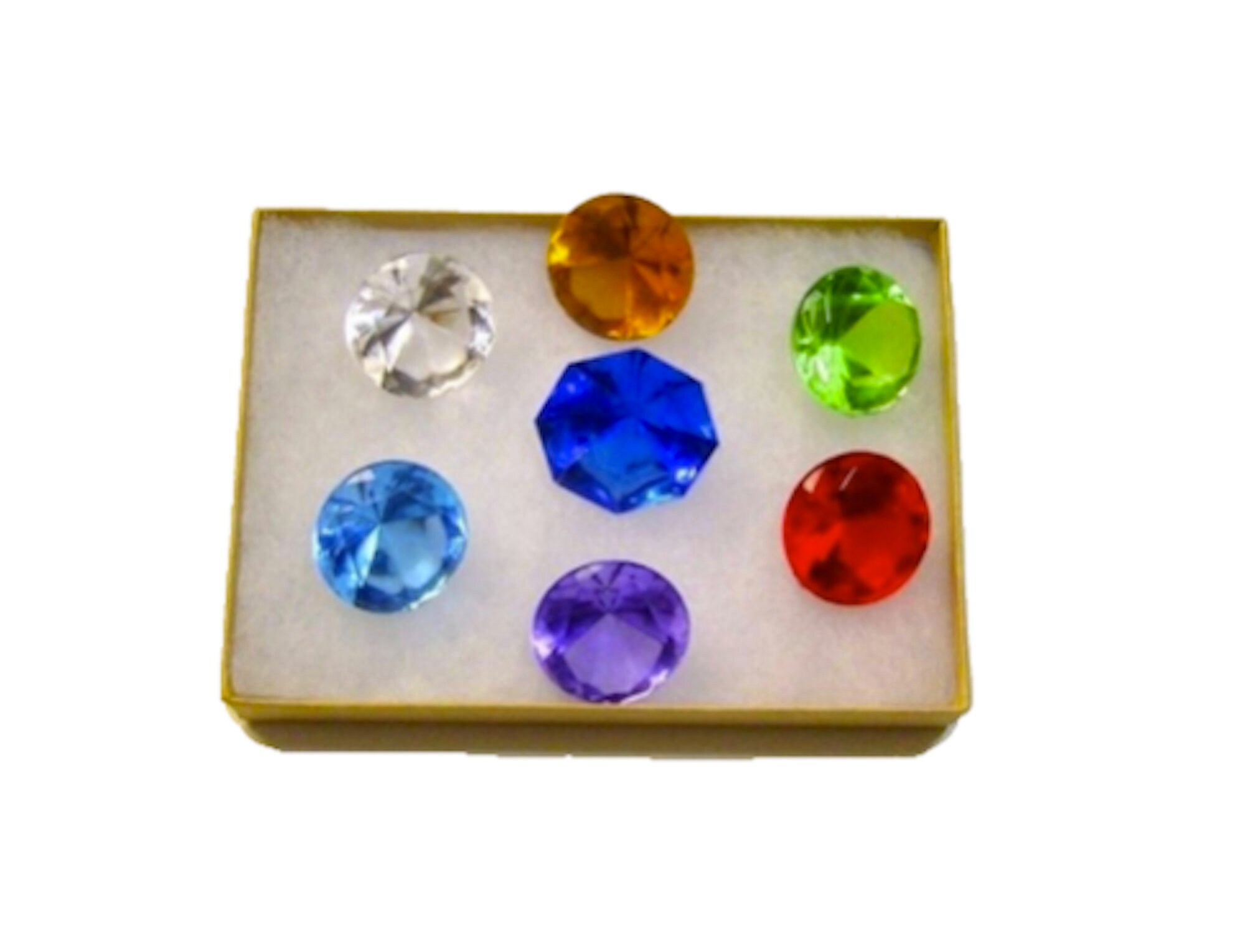 Sonic 7 Chaos Emeralds Etsy