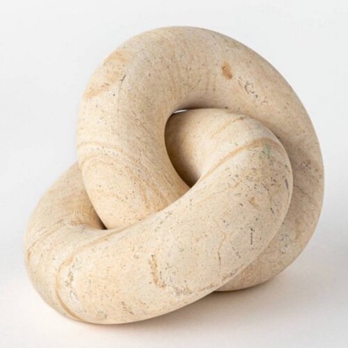 Studio Mcgee Inspired Clay Knot Decorative Figurine Etsy