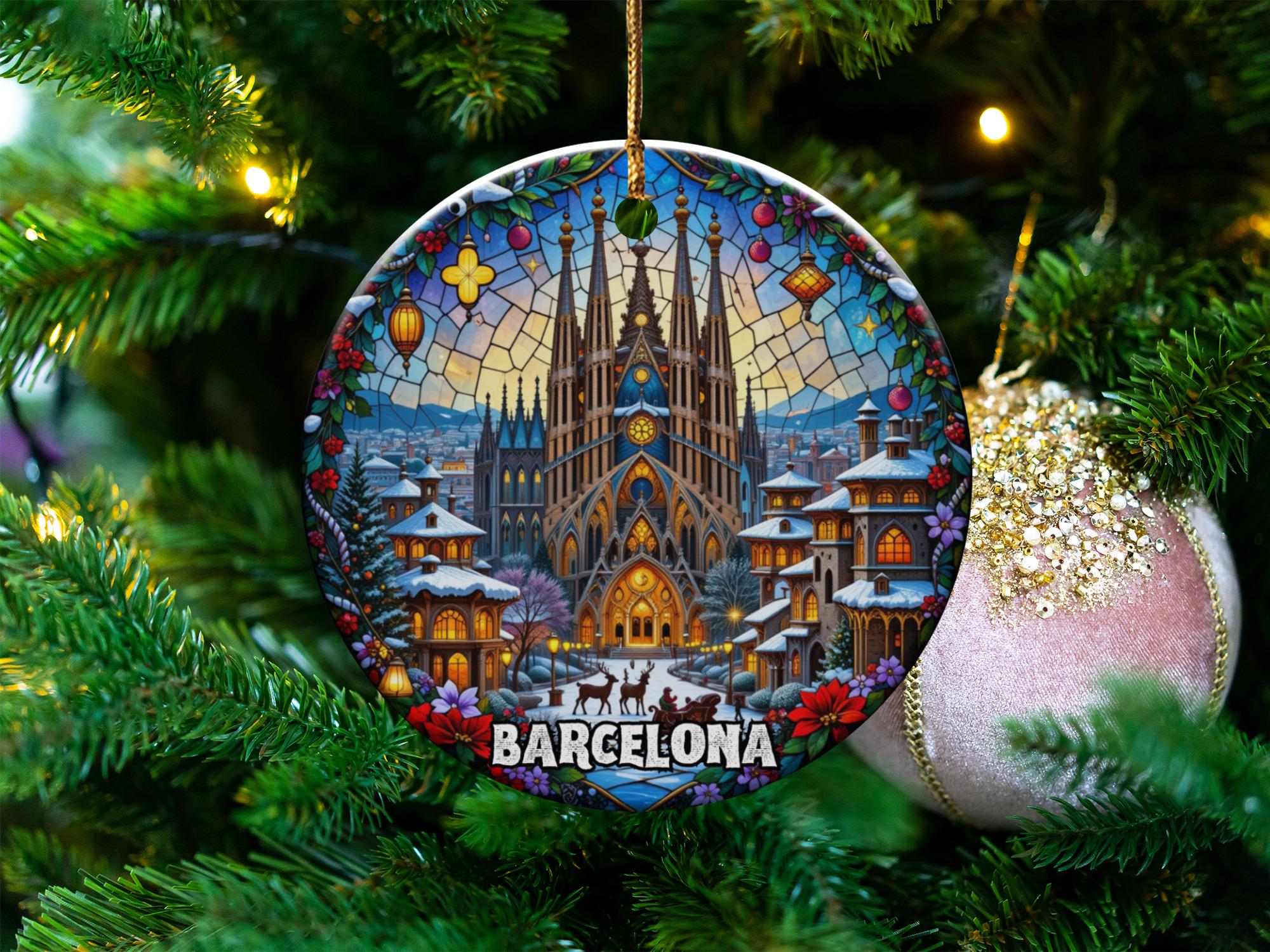 バルセロナのオーナメント、サグラダ・ファミリアのクリスマス