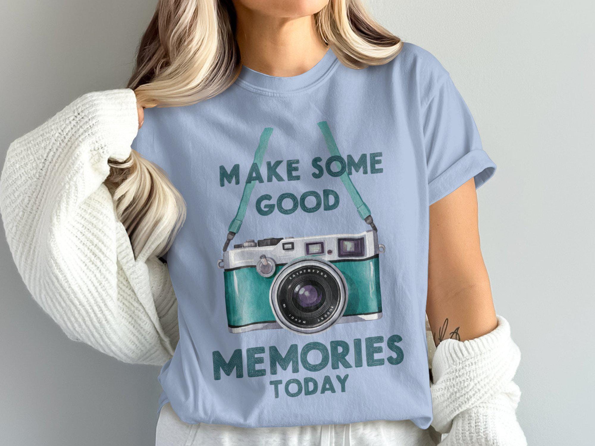 Comfort Colors Camera Tees,retro Camera Tee, Photography Lover