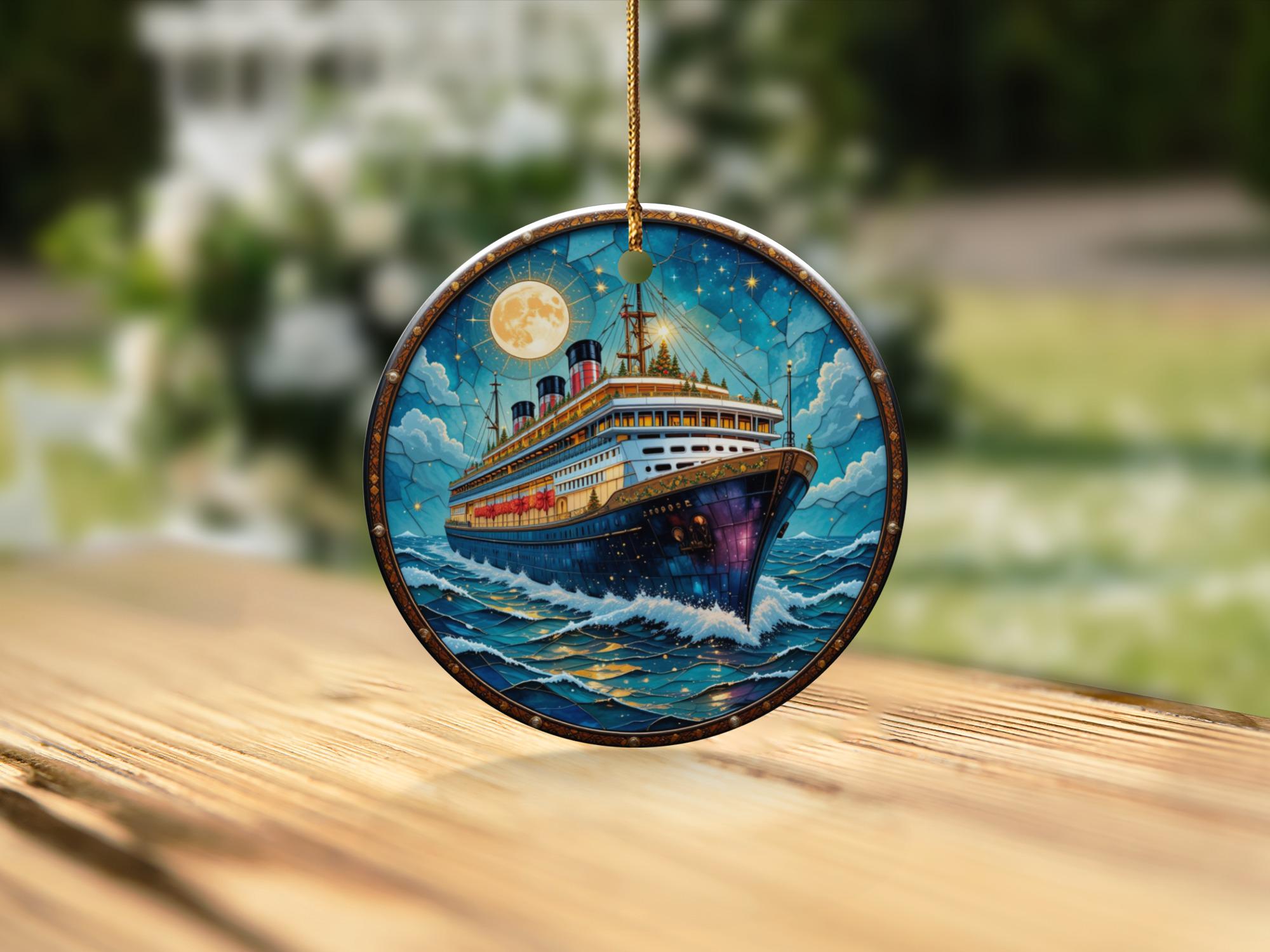 Bateau De Croisière Électrique – Modèle Avec Lumières LED Et Son De Sifflet – Roues Universelles – Cadeau Pour Enfants De 3 à 12 Ans – 49 Cm