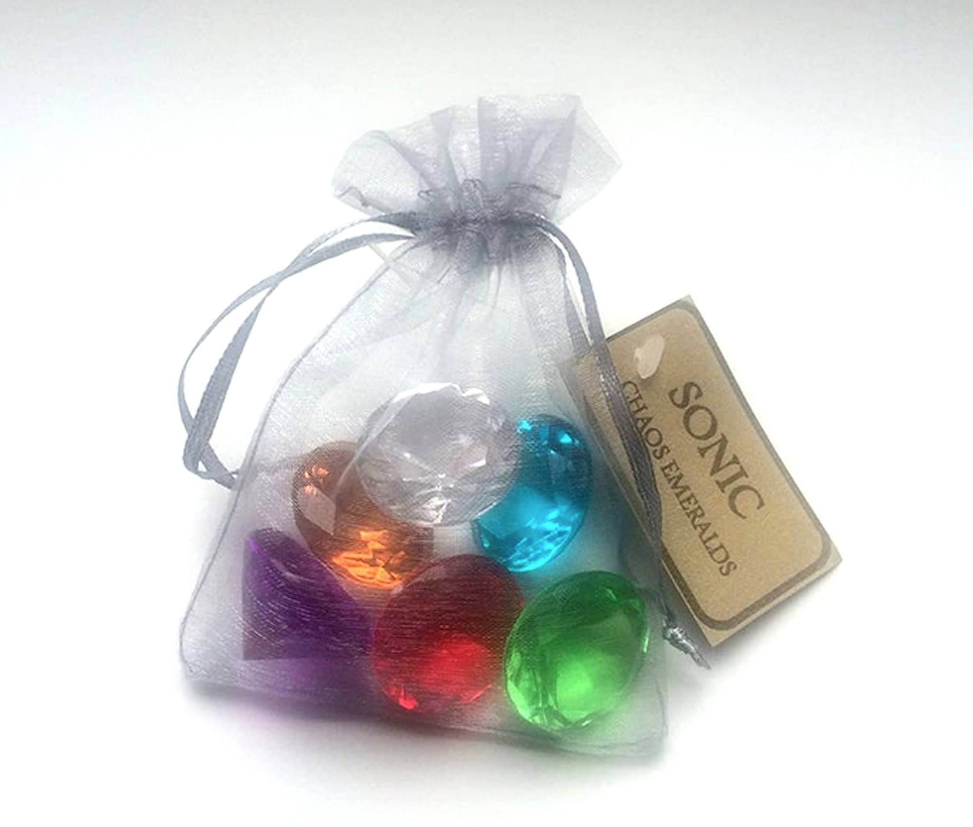 ソニック - カオスエメラルド 7 個 - 7 個セット - バッグ入り - Etsy 日本