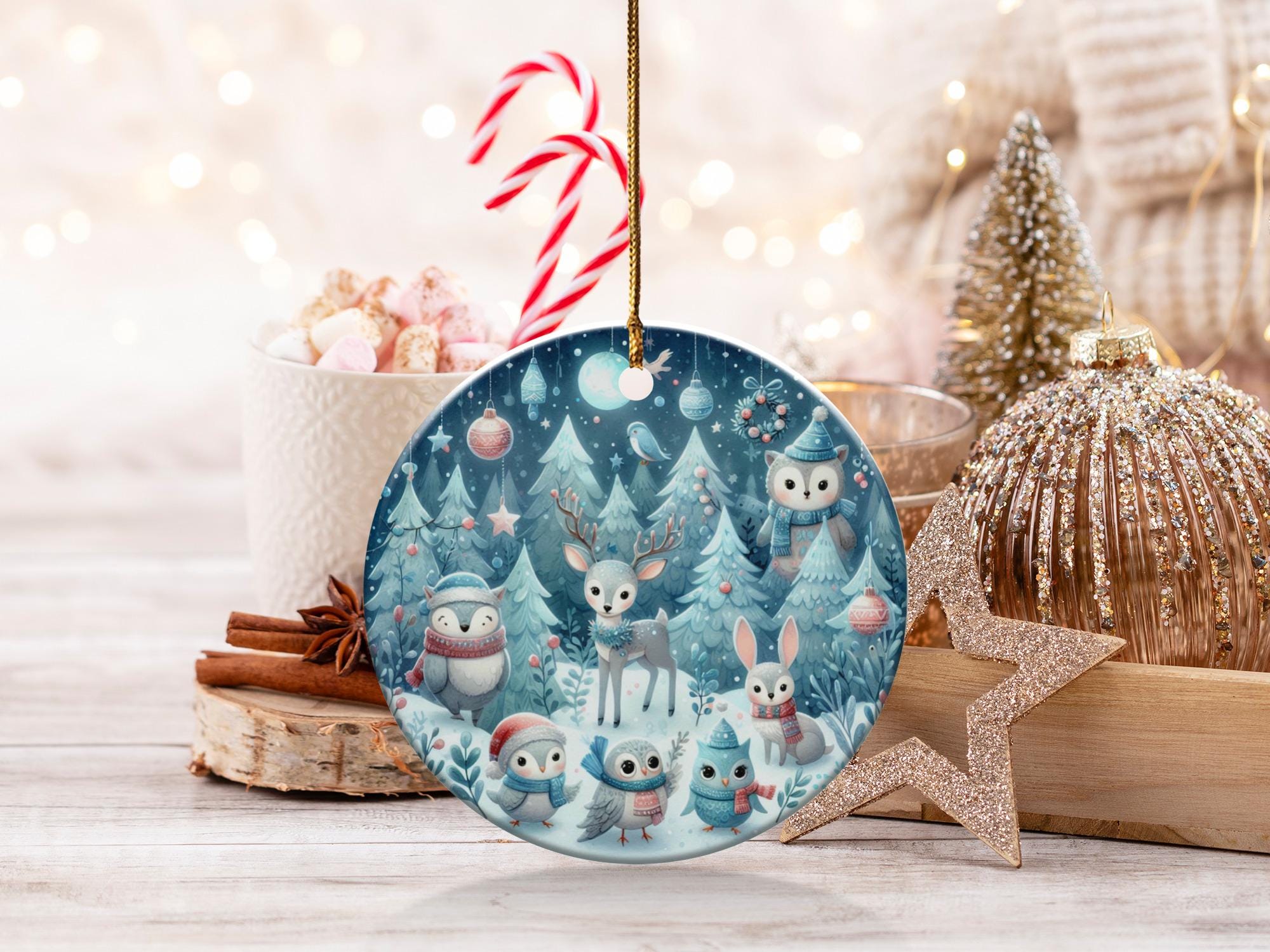 2022 Gepersonaliseerde Kat Kerstboom Ornament Cadeau