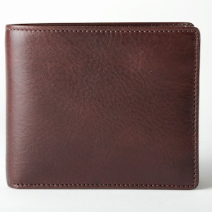 Cartera plegable de cuero genuino Blackwood con tarjetero abatible en caja de regalo