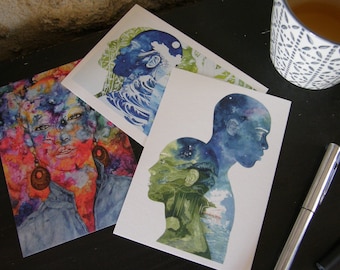 cartes postales illustrées