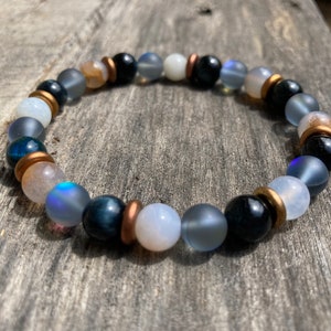 Distance Reiki Energetic Healing Session 1 hour Custom Reiki-Blessed Crystal/Gemstone Bracelet image 2