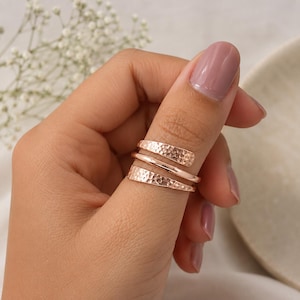 Arthritis Healing Jewelry, Pure Copper Copper Wrap Ring